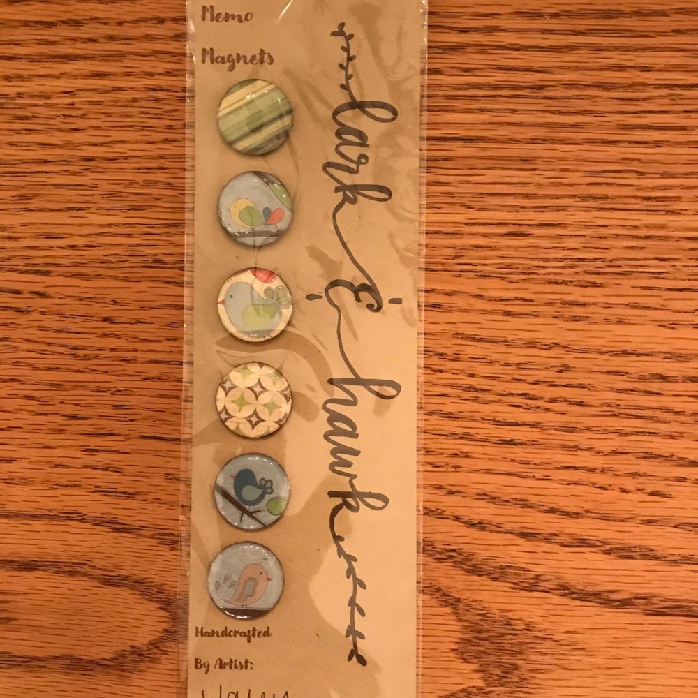 Handmade memo magnets
